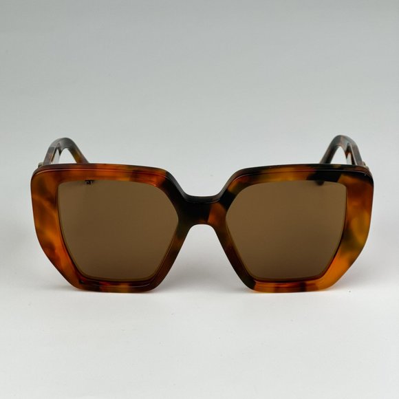 Gucci GG0956S 007 BRAND NEW Sunglasses Havana Brown Cat Eye Unisex GG 0956S - Picture 6 of 11